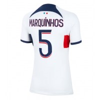 Paris Saint-Germain Marquinhos #5 Auswärtstrikot Frauen 2023-24 Kurzarm